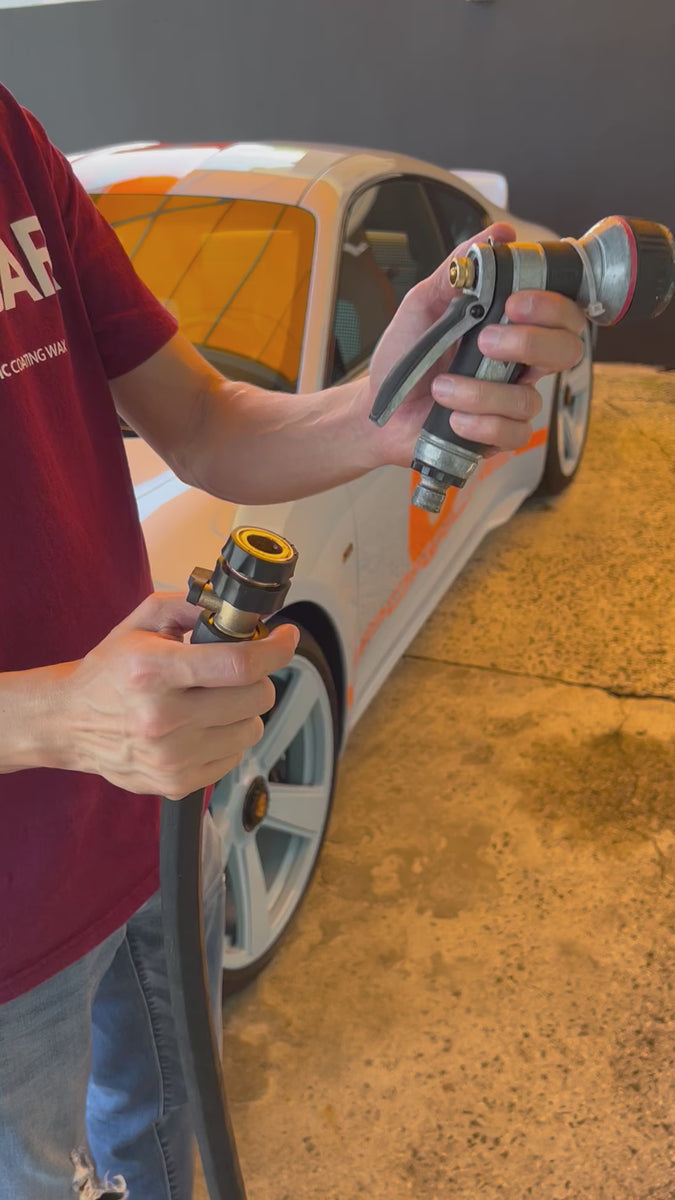 Kit de válvula de cierre y Quick release Miracle Auto Care